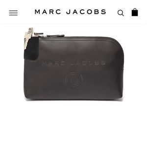 Marc Jacobs Black Bank Bag Clutch